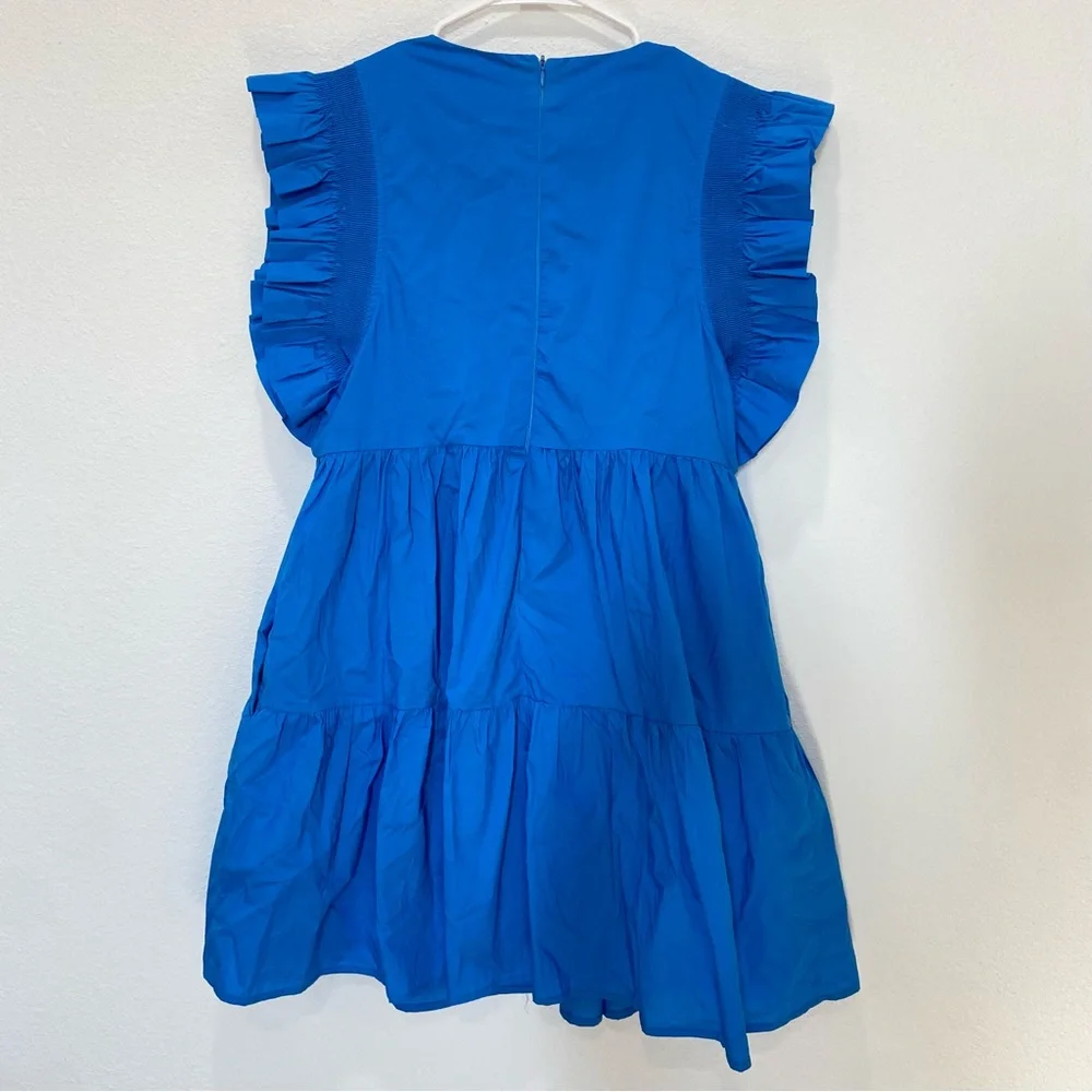 NWT. English Factory Ruffled Babydoll Dress - Picture 6 of 6